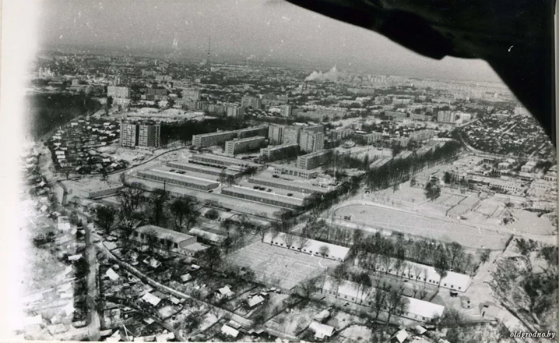 Від на "Шанхай" і вуліцы Лідскую і Белуша. Зіма 1988