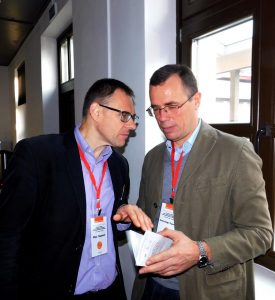 Прафесар Юры Гардзееў: “Будзе незалежнасць з дэмакратыяй – будзе і дабрабыт!” Гісторыкі Юры Гардзееў і Алесь Радзюк у Гродне