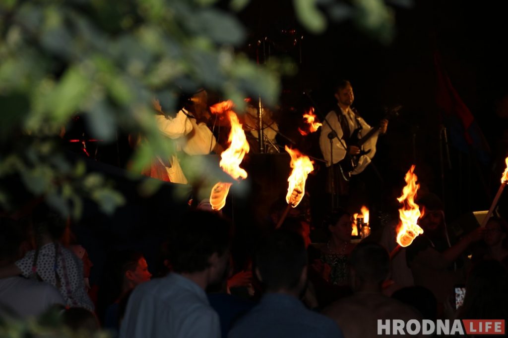 сярэднявечны фестываль мяжа каложскі парк свята агонь