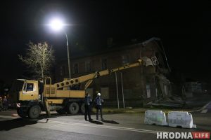 У Гродне разбурылі самую прыгожую сцяну. Чаму?