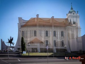 Што было на месцы драмтэатра? Глядзі віртуальную рэканструкцыю кляштара бернардынак Што было на месцы драмтэатра? Глядзі віртуальную рэканструкцыю кляштара бернардынак