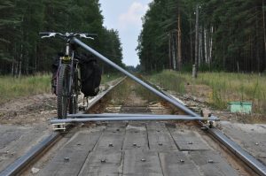 У заказніку «Азёры» турыстаў будуць вазіць па вузкакалейцы на веладрызінах Фота: sebram.livejournal.com