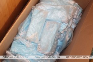 Гродзенец скупіў маскі і дэзінфектары і прадаваў іх з нацэнкай Фота: grodno.mvd.gov.by