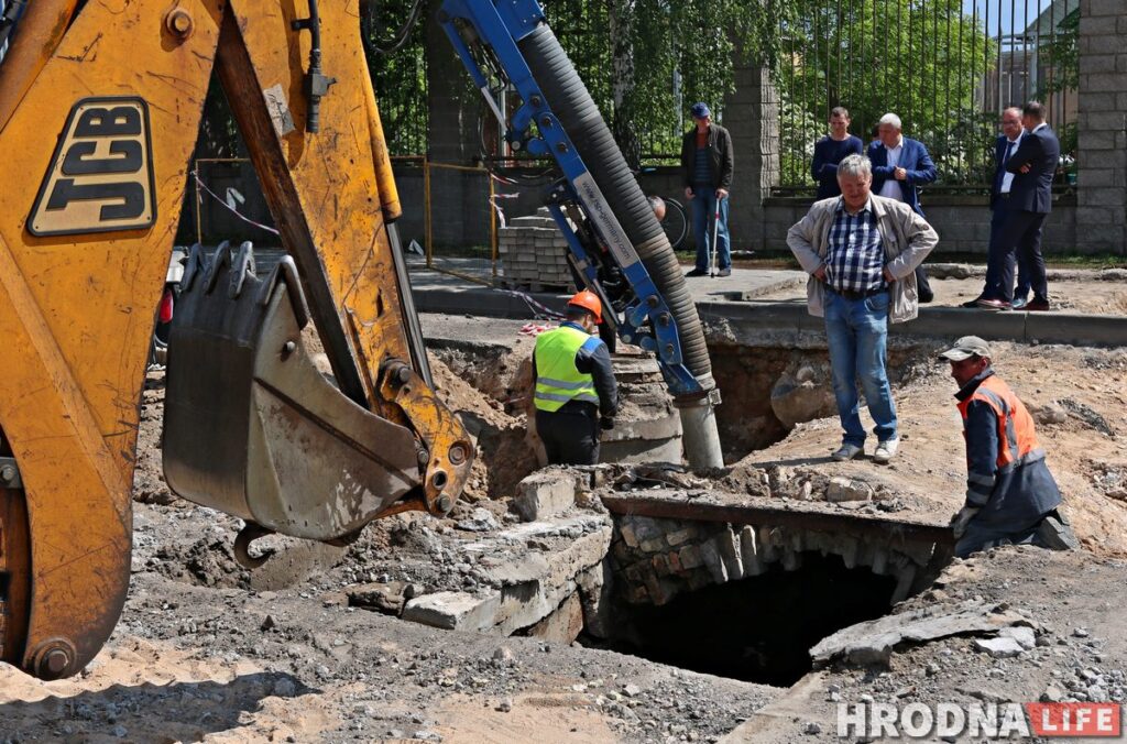 На Ціміразева знайшлі стары вадаправод з падземнай ракой
