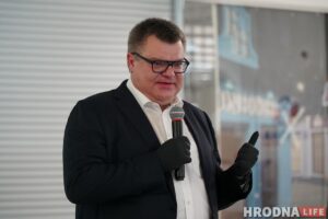 "Не ісці на выбары - прагаласаваць за ўладу". Віктар Бабарыка сабраў на сустрэчы 250 гродзенцаў Виктор Бабарико Віктар Бабарыка