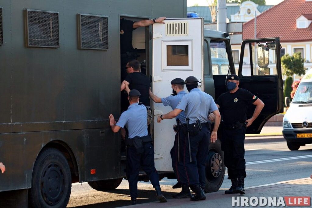 У Гродне прайшлі суды над затрыманымі на акцыі салідарнасці