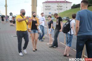 Гродзенцу пагражае арышт за ўдзел у "Ланцугу салідарнасці" Гродзенцу пагражае арышт за ўдзел у "Ланцугу салідарнасці"