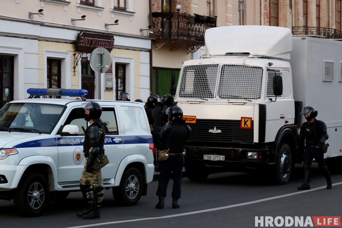 Вечар пасля выбараў прэзідэнта: анлайн з Гродна