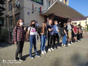 У каледж мастацтваў на БЛК прыходзілі сілавікі У каледж мастацтваў на БЛК прыходзілі сілавікі