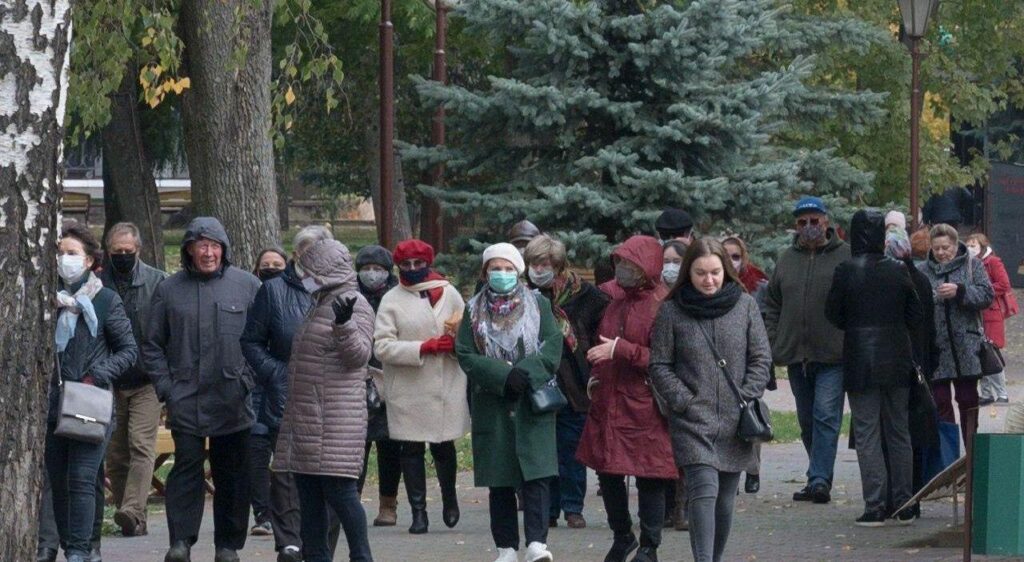 У Гродне марш пенсіянераў прайшоў без затрыманняў