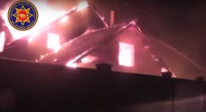 У Ваўкавыску падпалілі дом і машыну інспектара РАУС. Распачатыя крымінальныя справы