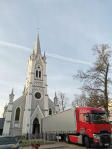 У Гродна прывезлі разны алтар для кірхі. Яму больш за 100 гадоў У Гродна прывезлі разны алтар для кірхі. Яму больш за 100 гадоў