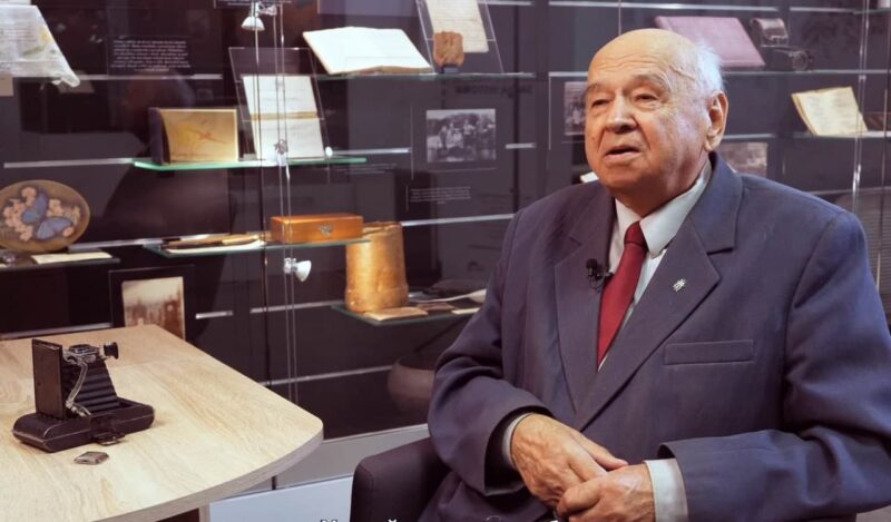 «Тры чвэрці да смерці». Гісторыя сяброўства высланца з вёскі пад Гроднам і казахскага хлопца, які выратаваў яго Валентин Яблонский во время интервью