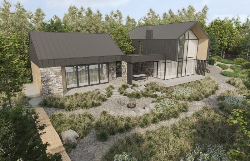 Проект сада "Над Неманом" от архитектурно-ландшафтной мастерской "Таполi"