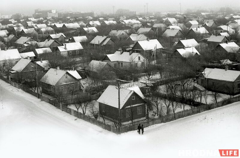 Вёска Пярэселка, 1970-я гады. Фота: Наталля Дораш