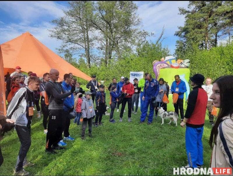 плоггинг забег сбор мусора в Гродно