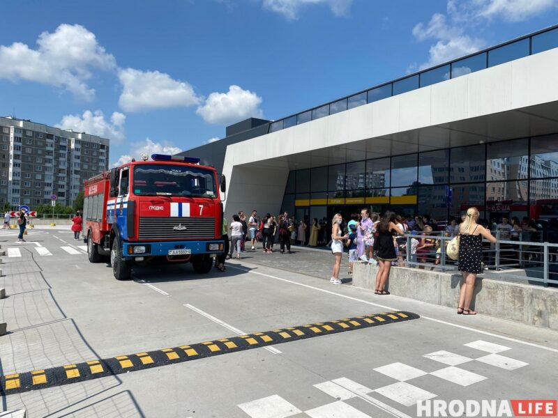 У Triniti адбылася аварыя на падстанцыі, людзей вывелі з будынка