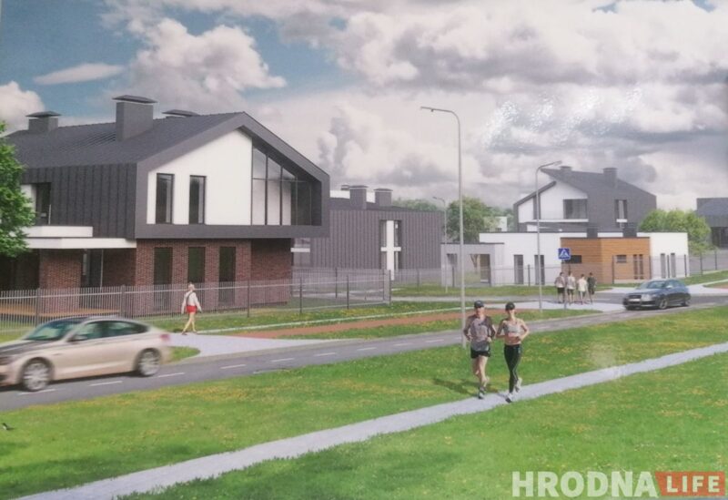 Без асфальту і веладарожак, але з дзіцячай пляцоўкай. У гарвыканкаме распавялі пра новы квартал таўнхаусаў у Баранавічах