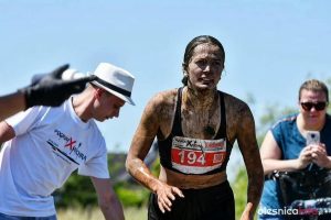 Эмілія Гаўрус на забегу "Pogrom wichra"