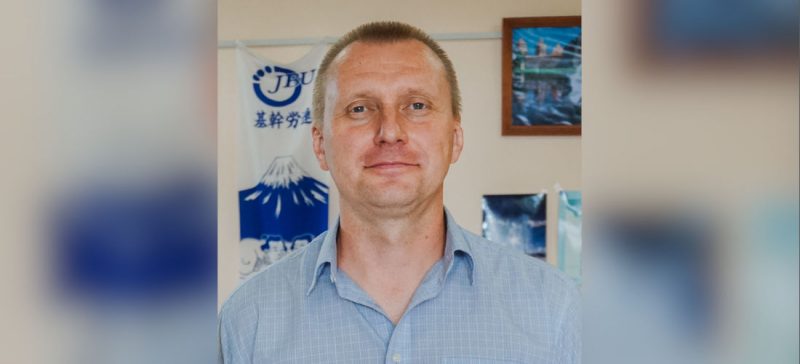 Лідару незалежнага прафсаюза "Гродна Азот" вынеслі прысуд - 5 гадоў калоніі Андрей Ханевич. Фото: Белорусский Независимый Профсоюз