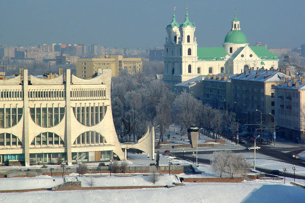 Зімовы Гродна пачатку 2000-х. Фота ілюстрацыйнае з архіва Аляксандра Мінько, prosto-free.livejournal.com