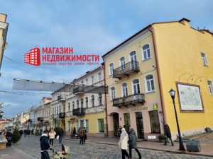 Нерухомасць тыдня: кватэра ў гістарычным доме на пешаходнай вуліцы Кватэра на пешаходнай вуліцы ў Гродне. Фота: "Магазин Недвижимости"