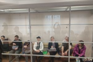 Вынеслі прысуд фігурантам "Рабочага руху". Сярод іх ёсць і гродзенцы Суд по делу "Рабочага руху". Фото: "СБ. Беларусь сегодня"