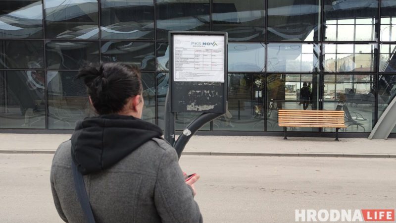 Украінскія перавозчыкі адмаўляюцца вазіць беларусаў: нават па тэрыторыі іншых краін На платформе аўтавакзала ў Беластоку. Фота: Hrodna.life