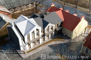 У Новым Свеце амаль цалкам знеслі дом, які збіраліся захаваць. Як ён будзе выглядаць пасля адбудовы проект реконструкции дома на Филарета, 13 в Гродно