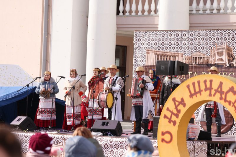 Святкаванне Казюкаў у Гродне