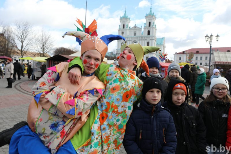 Святкаванне Казюкаў у Гродне