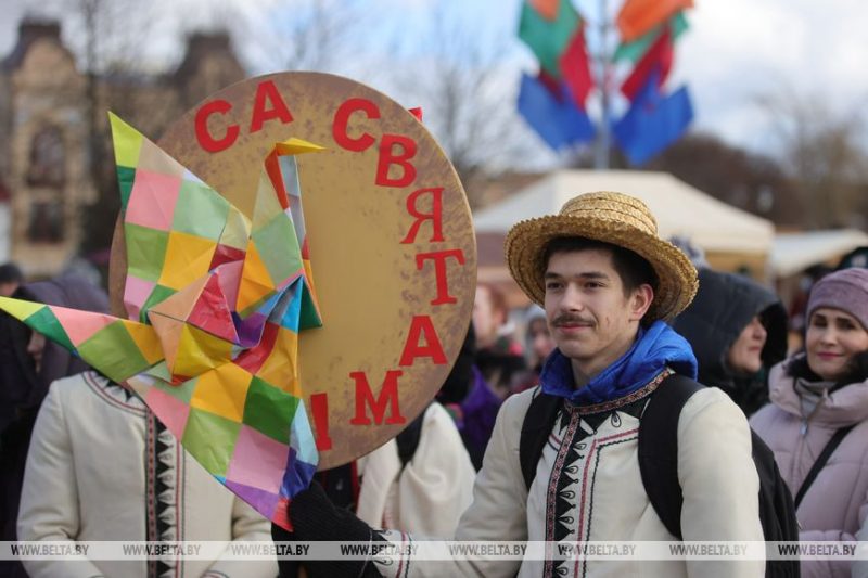 Святкаванне Казюкаў у Гродне