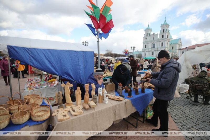 Святкаванне Казюкаў у Гродне