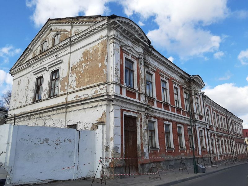 Былы дыспансер на Васілька ў Гродне