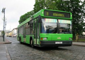 Як паедзе транспарт Гродна ў выхадныя і на 9 траўня аўтобус у Гродне