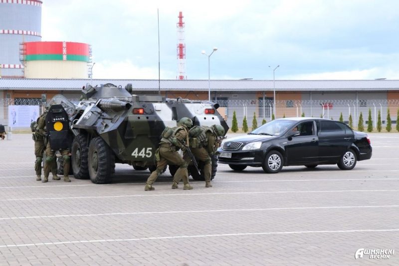 Новае падраздзяленне спецназа на БелАЭС