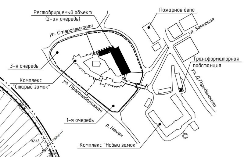 Рэканструкцыя Старога замка ў Гродне - трэцяя чарга рэканструкцыі