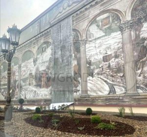 У Гродне залева сапсавала знакаміты мурал. Што яшчэ нарабіла стыхія? мурал