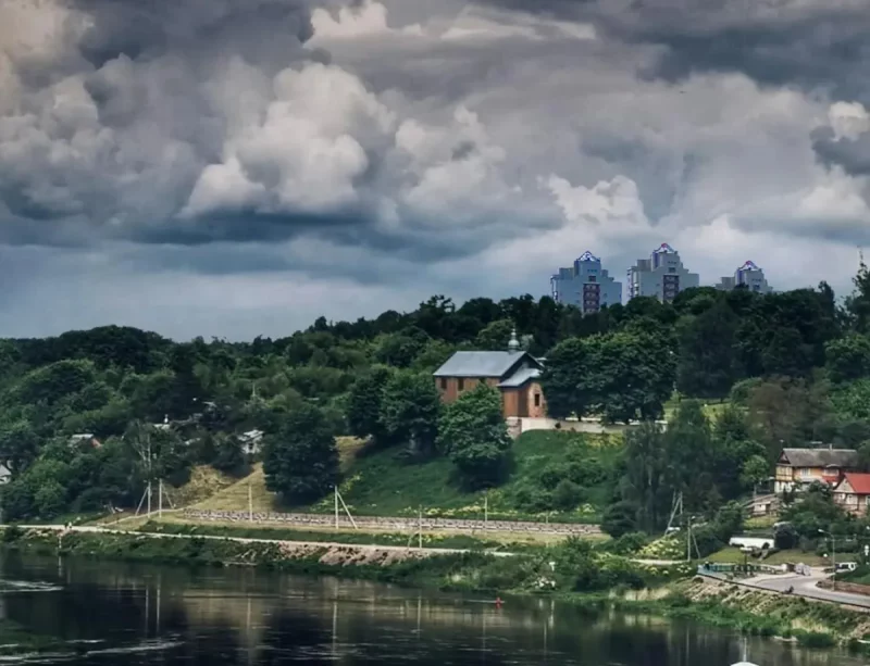 мікрараён Вясенні (Залаты) ў Гродне сапсуе від на Каложу - супраць яго збіраюць подпісы