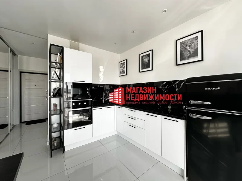 Нерухомасць тыдня: купіць кватэру-студыю ў Гродне з занаваннем і мэбляй Кватэра-студыя ў Гродне. Фота: