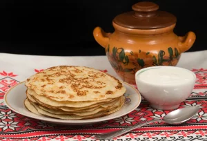 Бліны на Масленіцу. Фота: iStock