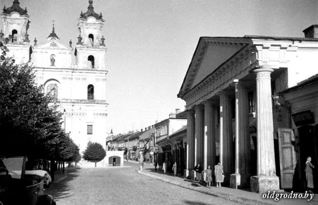 Ратуша ў міжваенны час. Фота: oldgrodno.by