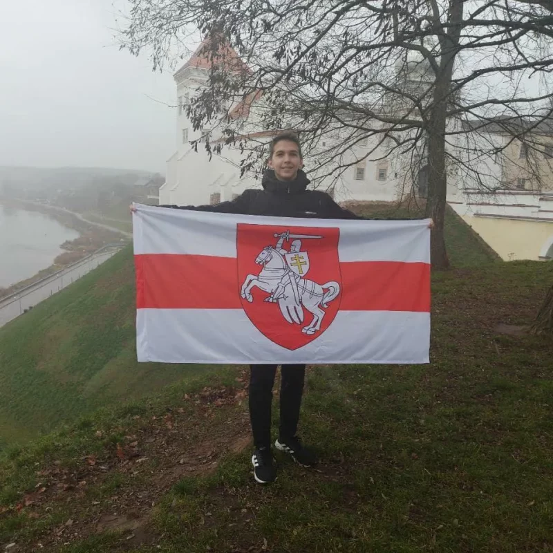 Уладзіслаў Рымашэўскі ў Гродне. Фота з архіва героя