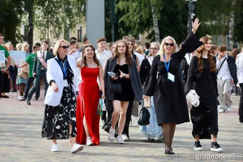 Гарадскі выпускны ў Гродне - 2024