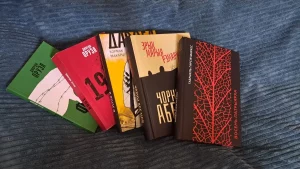 “Кожны раз абяцаю больш не купляць кнігі. Але не атрымліваецца”. Гродзенцы-эмігранты паказалі свае бібліятэкі Бібліятэка чытачкі Дар'і.