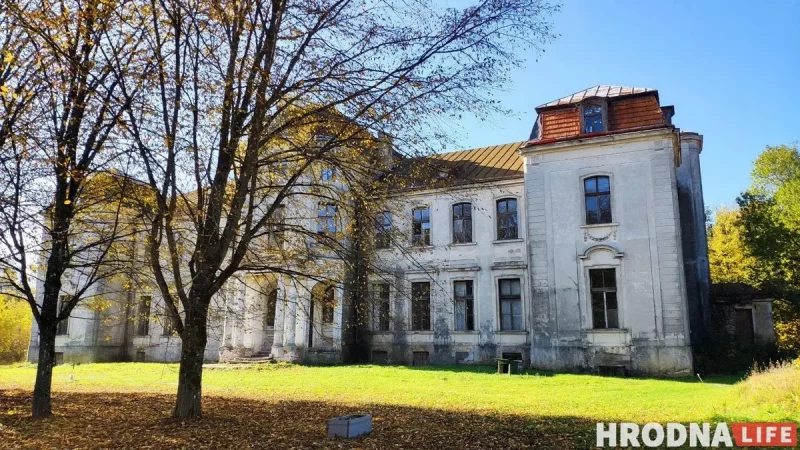 Палац у Жалудку. Фота: Hrodna.life