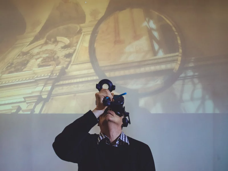 Віртуальная рэканструкцыя сінагогі ў Воўпе