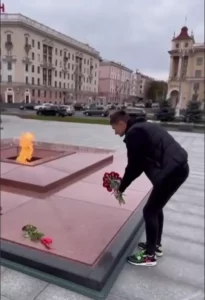 Ягор Зубовіч прабачаецца за банер