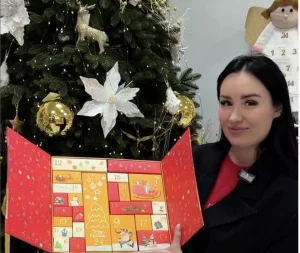Блогер Евгения Тарасенко показывает свой Адвент-календарь