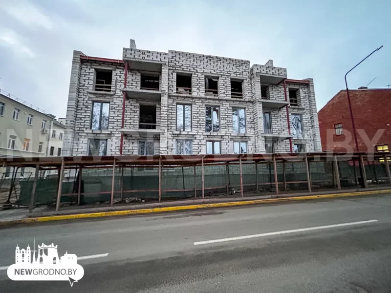 Новы дом на вуліцы Акадэмічнай у Гродне. Фота: newgrodno.by